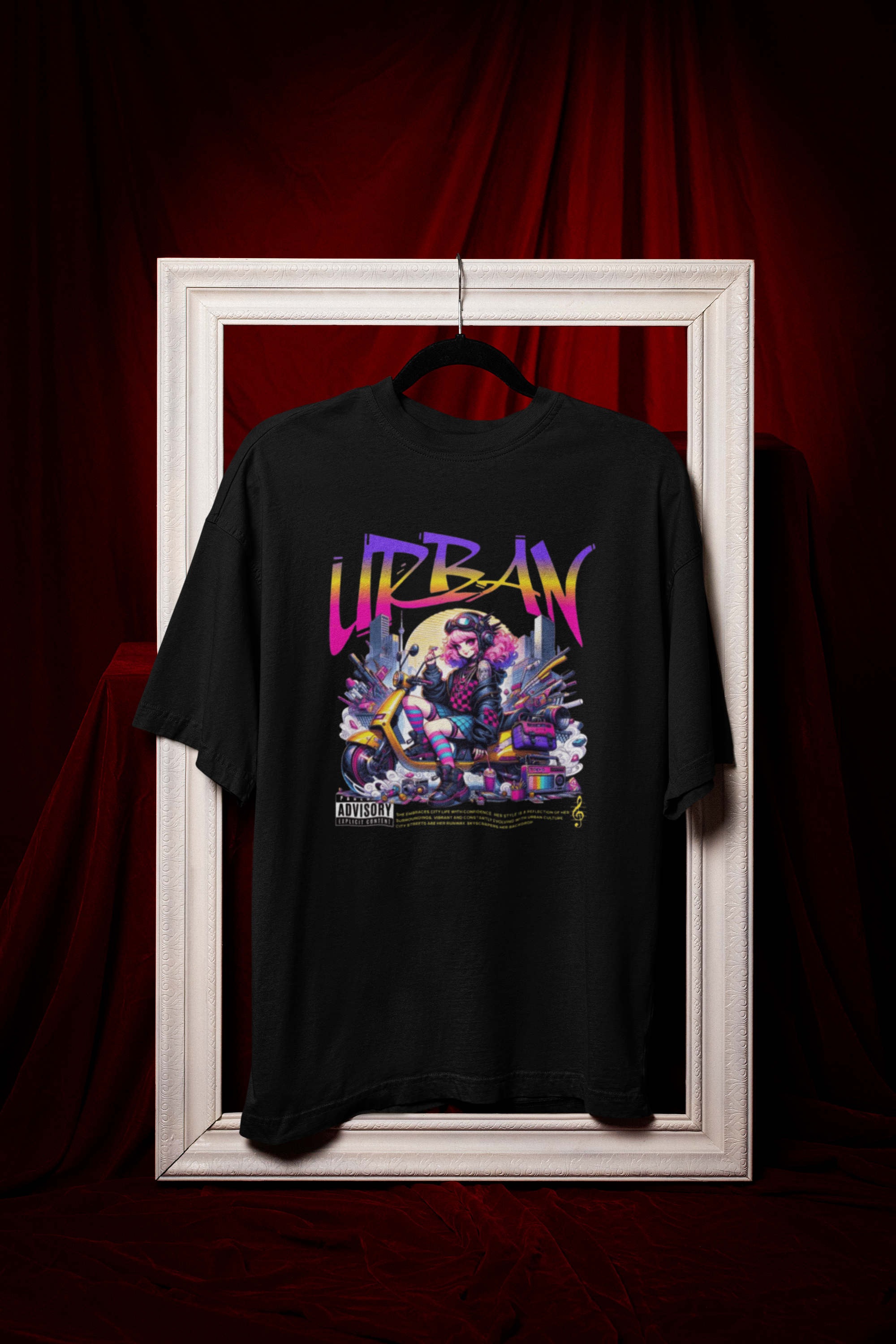 Urban style girl | Unisex Oversized Classic T-Shirt