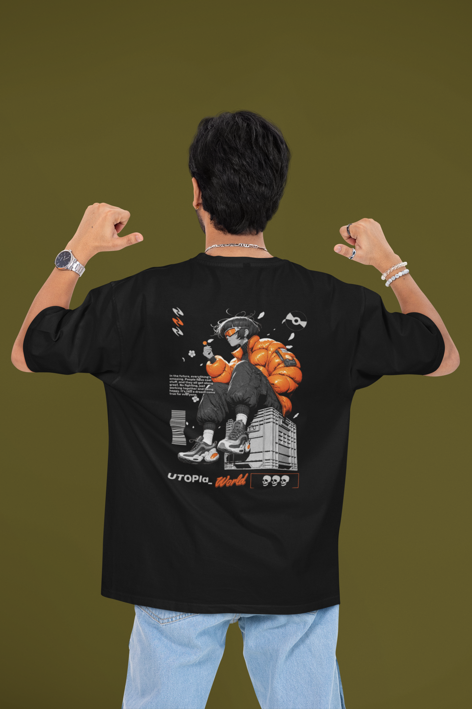 Utopia world - Unisex Oversized T-Shirt