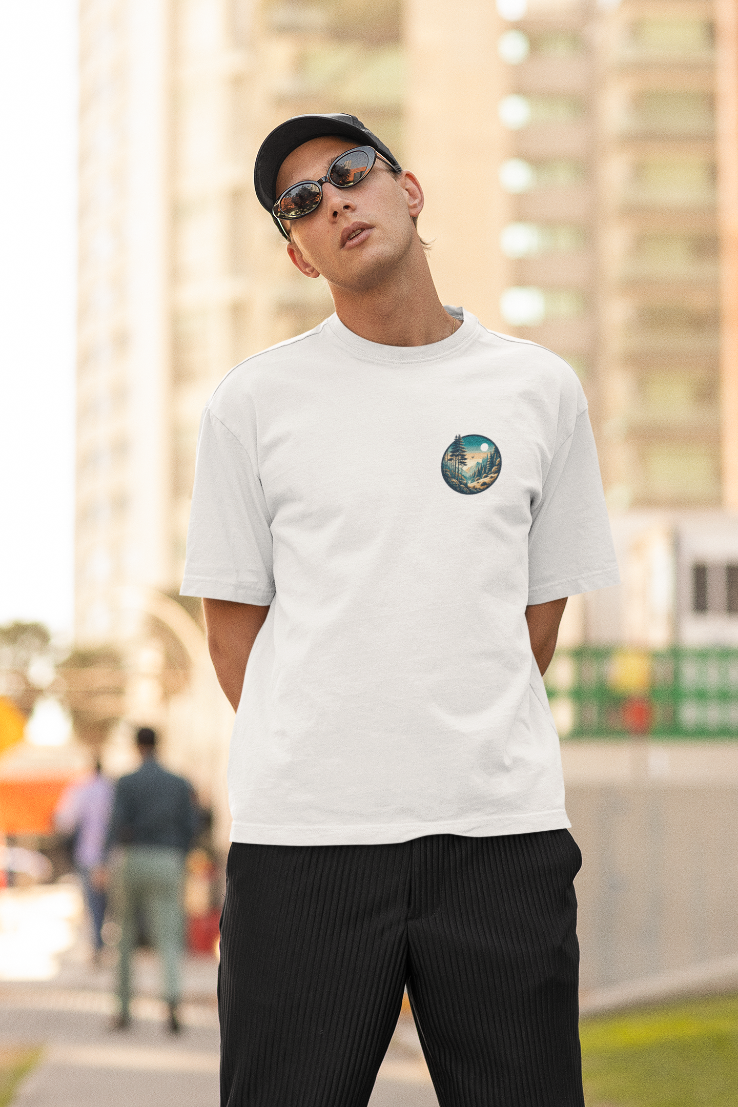 Wildlife Forest - Unisex Oversized T-Shirt